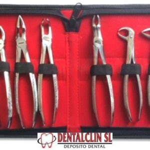 JUEGO 11 FORCEPS + ESTUCHE