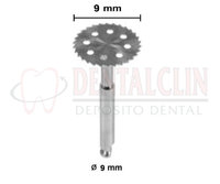 DISCO DENTADO PARA CONTRAANGULO 9 mm