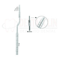 OSTEOTOMO CURVO PUNTA CONICA 2,5 mm