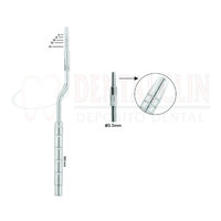 OSTEOTOMO CURVO PUNTA CONICA 3,3 mm